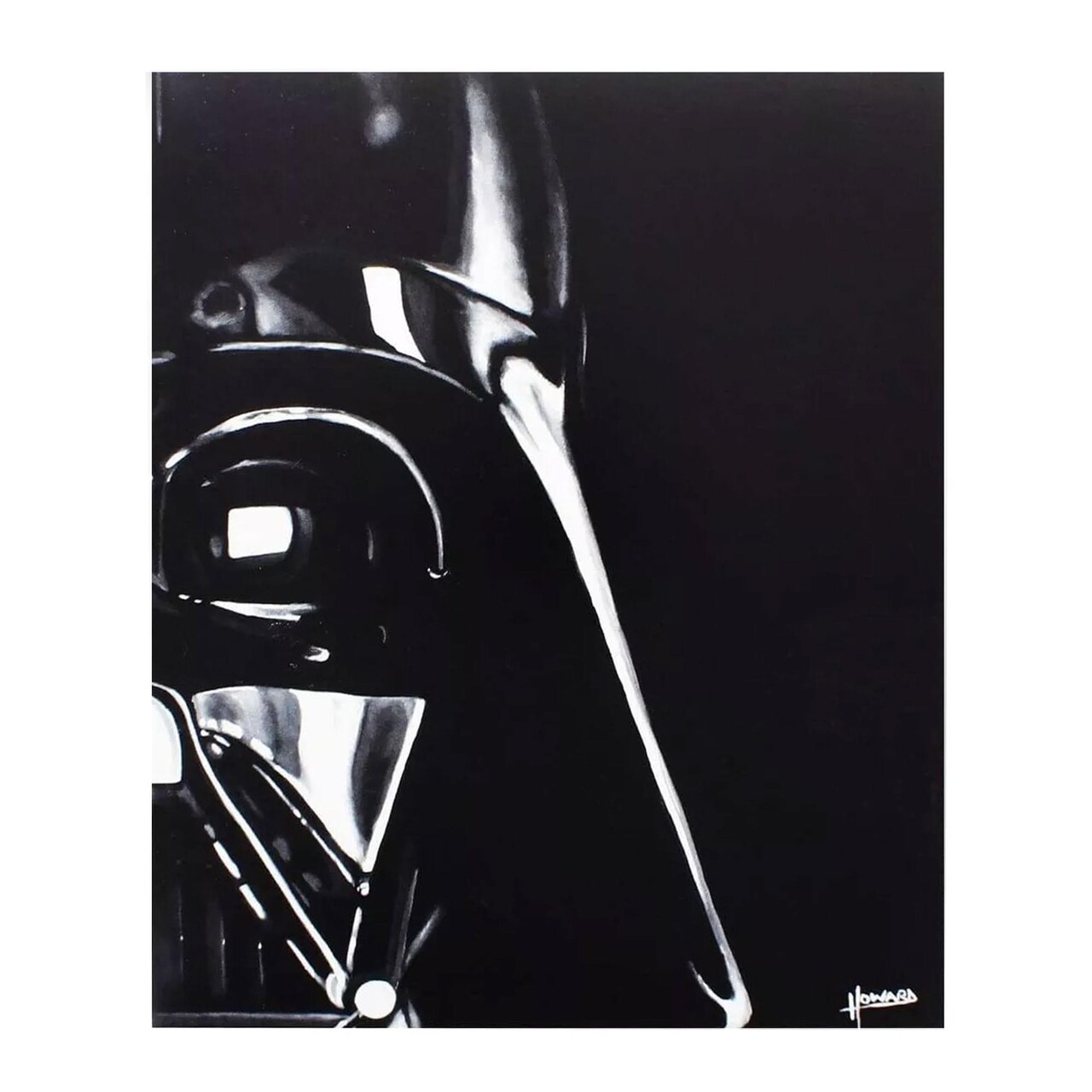 Star Wars Darth Vader 8x10 Art Print by Lee Howard (Nerd Block Exclusive)